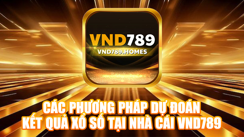 Các phương pháp dự đoán kết quả xổ số tại nhà cái VND789