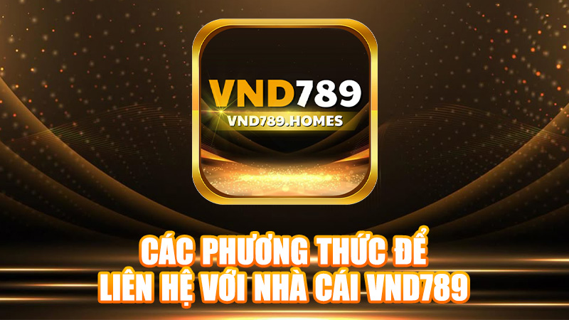 Các phương thức để liên hệ với nhà cái VND789 .