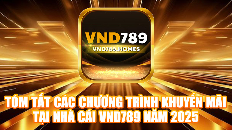 Tóm tắt các chương trình khuyến mãi tại nhà cái VND789 năm 2025.