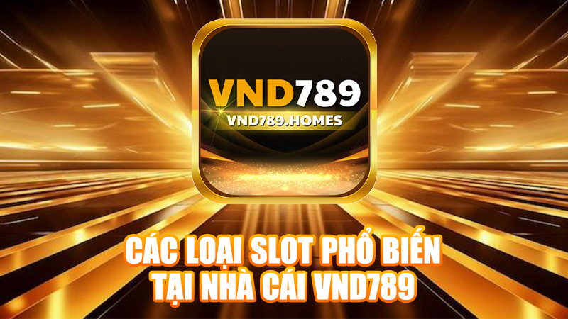 Các loại Slot phổ biến tại nhà cái VND789