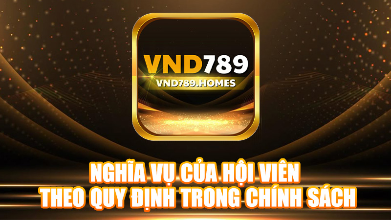 Nghĩa vụ của hội viên theo quy định trong chính sách VND789.